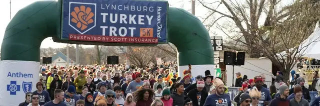 Lynchburg Turkey Trot presented by Scott Insurance - 5K Run & Walk logo