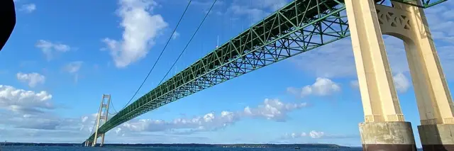 Mackinac Bridge Swim logo