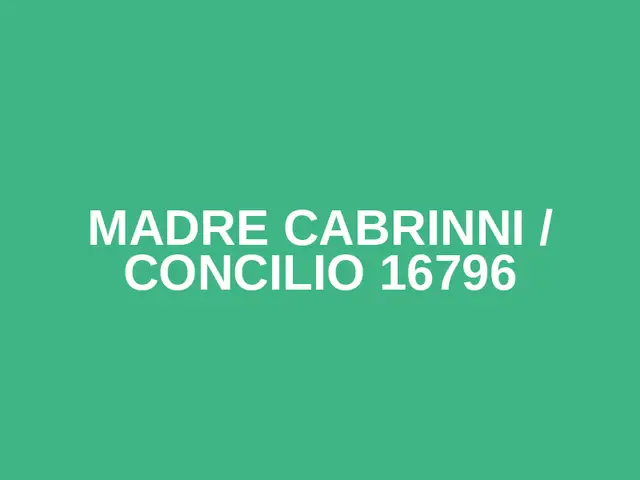 MADRE CABRINNI / CONCILIO 16796 logo