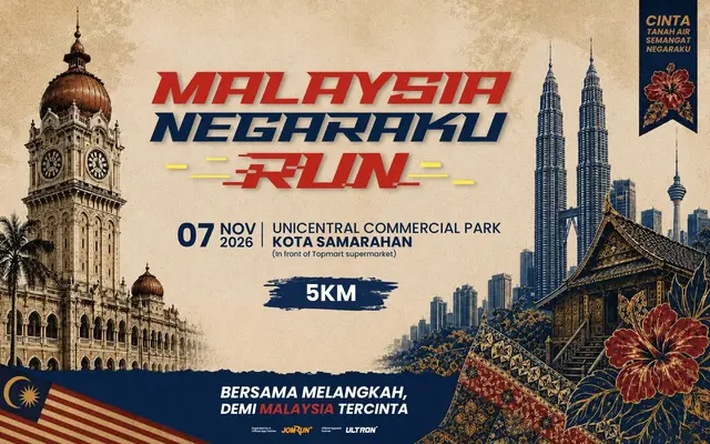 Malaysia Negaraku Run Powered by JomRun® - Sarawak logo