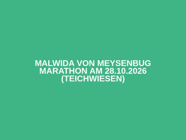 Malwida von Meysenbug Marathon am 28.10.2026 (Teichwiesen) logo