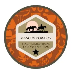 Mancos Cowboy Half Marathon, 5K, and Fun Run logo