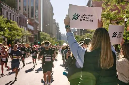 MARATHON BENEVA DE MONTRÉAL logo
