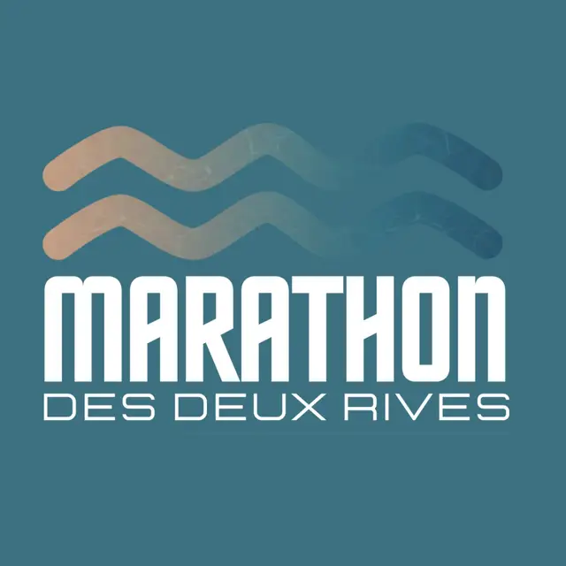 Marathon des 2 rives logo