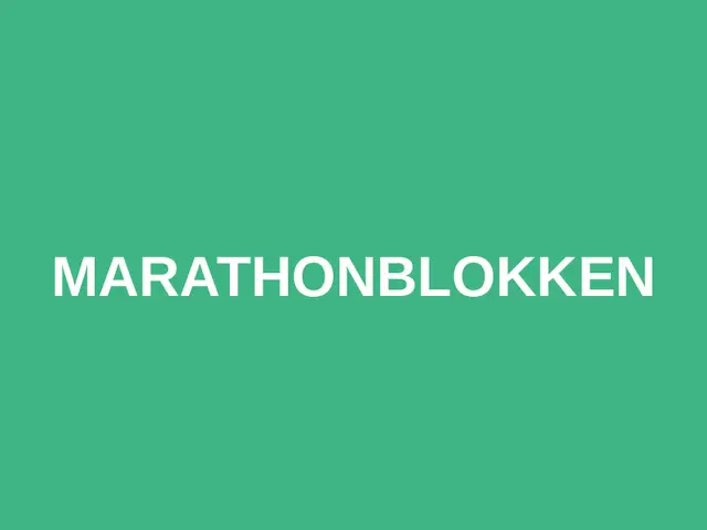 Marathonblokken logo