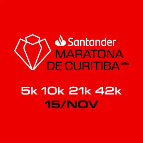 MARATONA DE CURITIBA SANTANDER 2026 logo