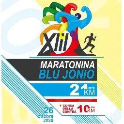 Maratonina Blu Jonio logo