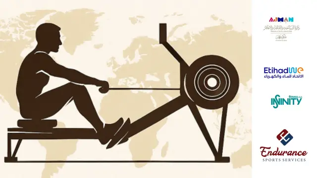 MASFOUT X Rowing powered by Infinity gym logo