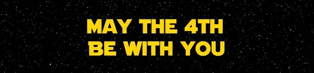 May the 4th Be With You logo