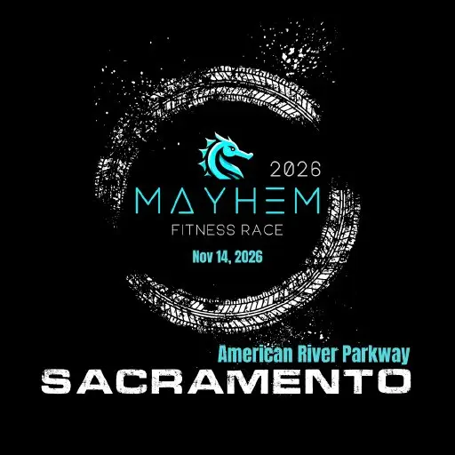 MAYHEM Fitness Race Sacramento logo