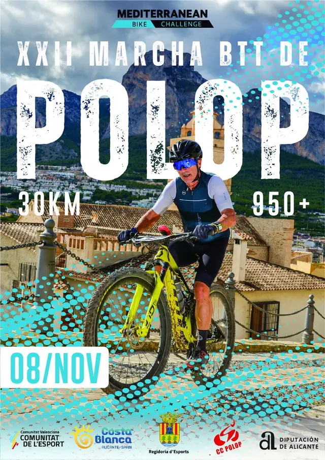 MBC - XXII Marcha BTT Polop logo