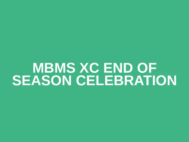 MBMS XC End of Season Celebration logo