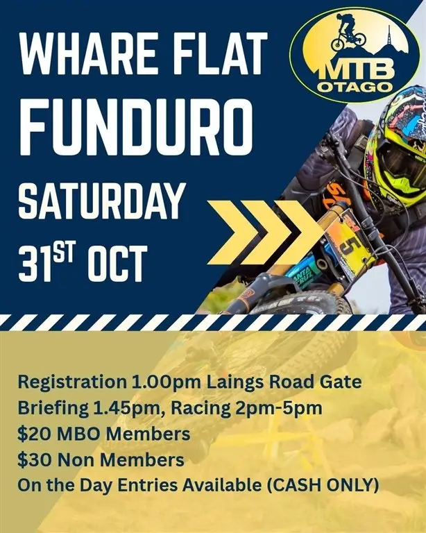 MBO Funduro - Whare Flat 31 Oct 26 logo