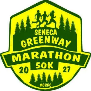 MCRRC Seneca Creek Greenway Trail Marathon & 50K logo
