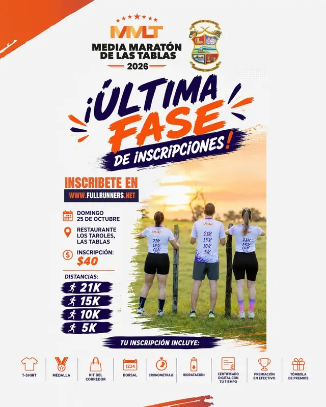 MEDIA MARATON DE LAS TABLAS 2026 logo