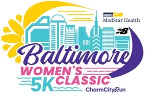 MedStar Health Baltimore Women's Classic 5K presented by New Balance Early Bird Registration (2027) logo