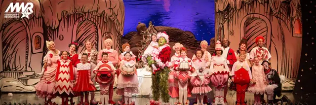Meet at: How the Grinch Stole Christmas logo