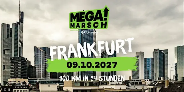Megamarsch 100/24 Frankfurt 2027 logo