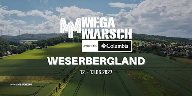 Megamarsch 100/24 Weserbergland 2027 logo
