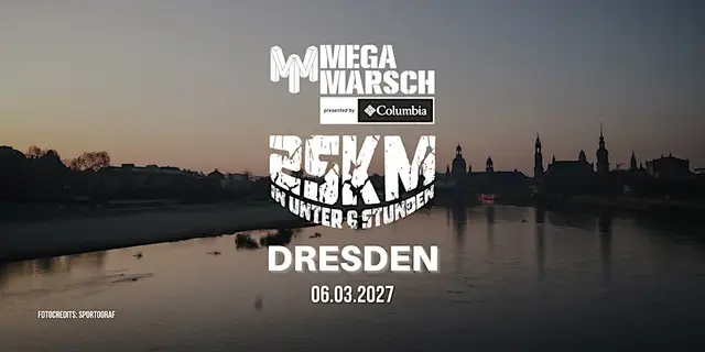 Megamarsch 25/6 Dresden 2027 logo