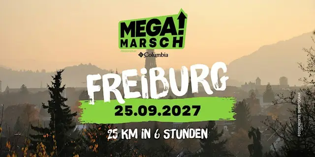 Megamarsch 25/6 Freiburg 2027 logo