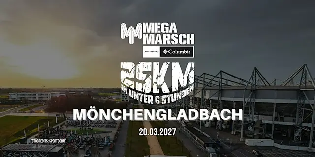 Megamarsch 25/6 Mönchengladbach 2027 logo