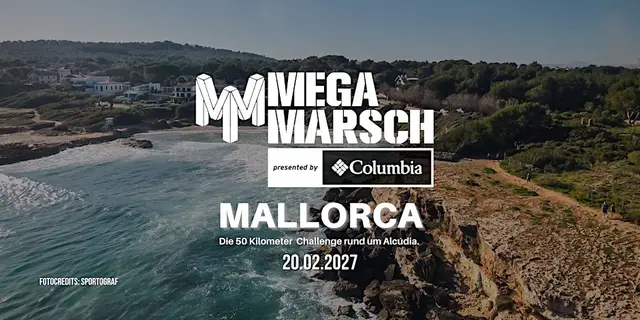 Megamarsch 50/12 Spezial Mallorca 2027 logo