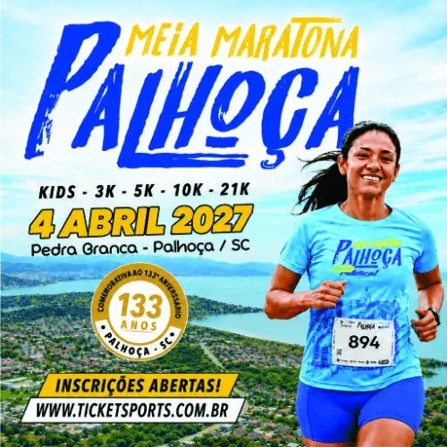 MEIA MARATONA DE PALHOÇA 2027 logo