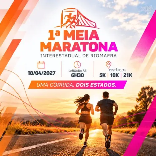 MEIA MARATONA INTERESTADUAL RIOMAFRA logo