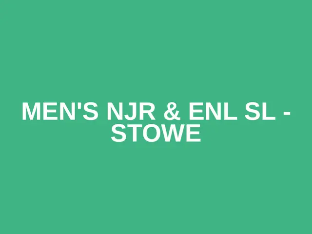 Men's NJR & ENL SL - Stowe logo