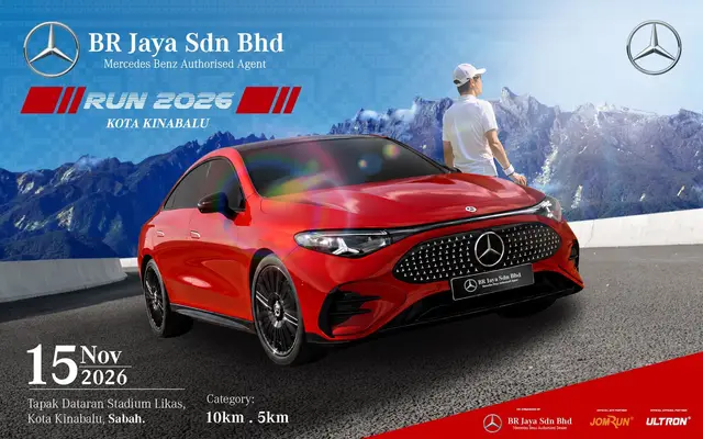 Mercedes-Benz BR Jaya Run 2026 - Kota Kinabalu logo