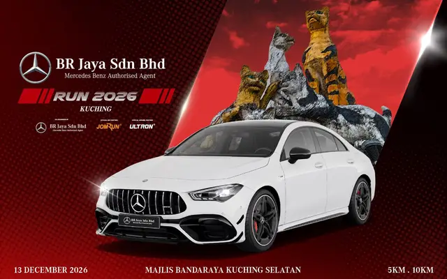 Mercedes-Benz BR Jaya Run 2026 - Kuching logo