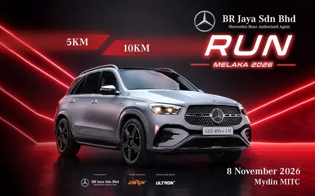 Mercedes-Benz BR Jaya Run 2026 - Melaka logo
