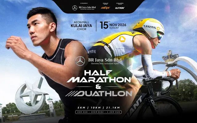 Mercedes BR Jaya Half Marathon & Duathlon logo