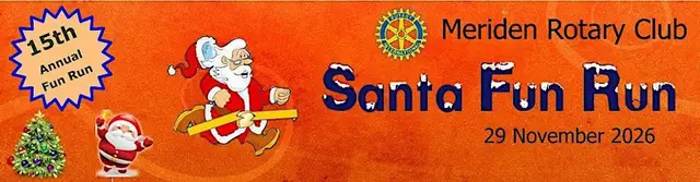 Meriden Santa Fun Run 2026 logo