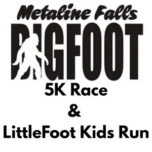 Metaline Falls Bigfoot 5K Race & LittleFoot Kids Run logo