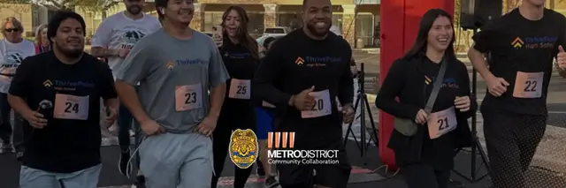 Metro District Fun Run logo