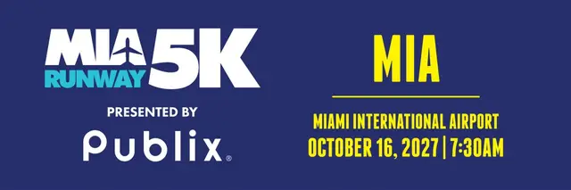 Miami International Airport (MIA) Runway 5K presented by Publix logo