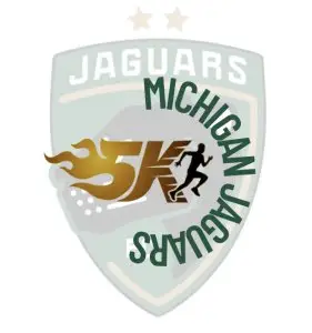 Michigan Jaguars FC 5K logo