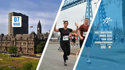 Middlesbrough Half Marathon and Juniors Presented by Science in Sport March 2027 logo