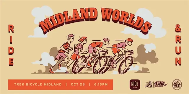 Midland Worlds - Ride & Run logo