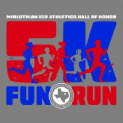 Midlothian ISD Athletics Hall of Honor 5K & Fun Run logo