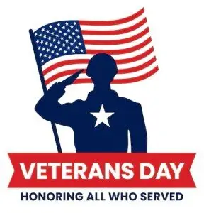 MIDPOINT MADNESS Veterans Day 5K logo