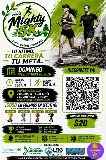 Mighty 5km logo