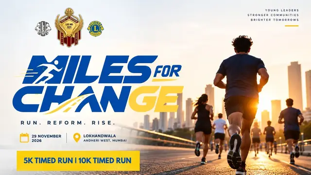 Miles for change logo