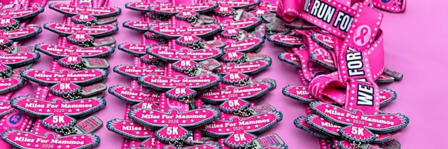 Miles for Mammos 5K Run/Walk logo