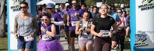 Miles for Migraine Miami logo