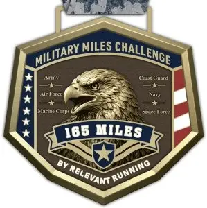 Military Miles Challenge (Jan-Feb 2027) logo