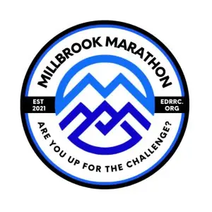 Millbrook Marathon presented by the EDRRC logo