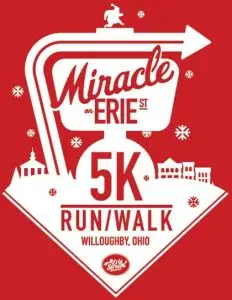 Miracle On Erie Street 5K and Miracle Mile logo